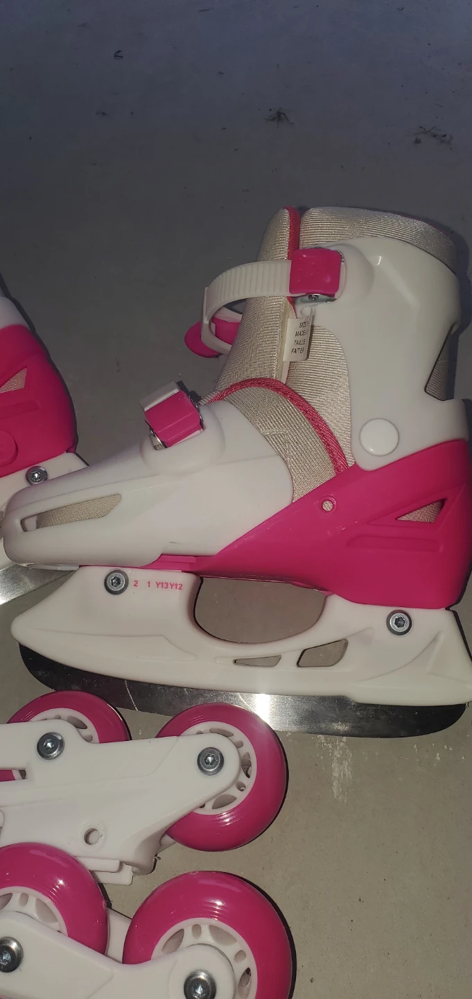 Rydell Youth 2-in-1 Convertible Ice Skates and Inline Skates - photo 2