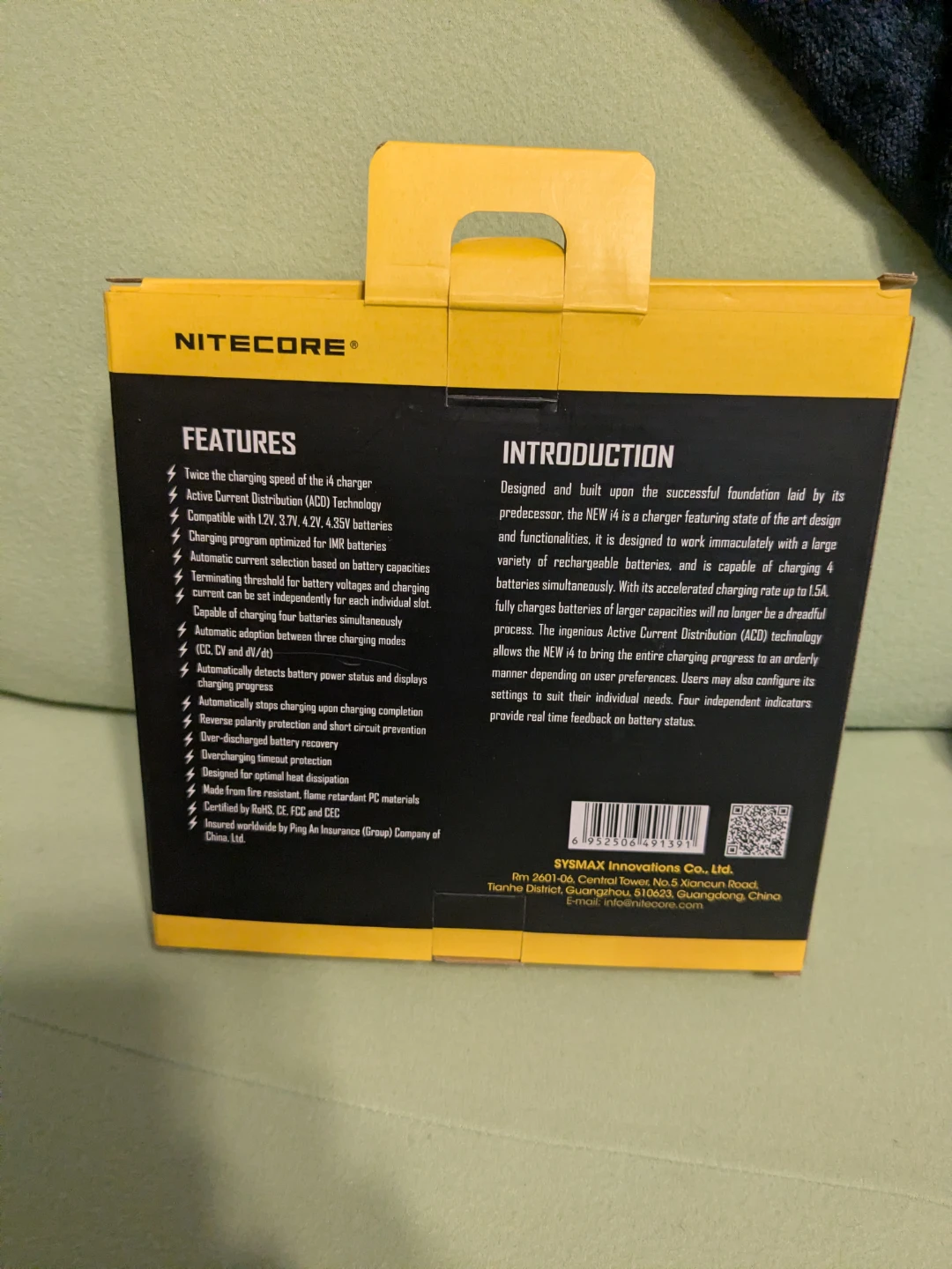 Nitecore Intellicharger NEW i4 4-Bay Battery Charge - photo 2