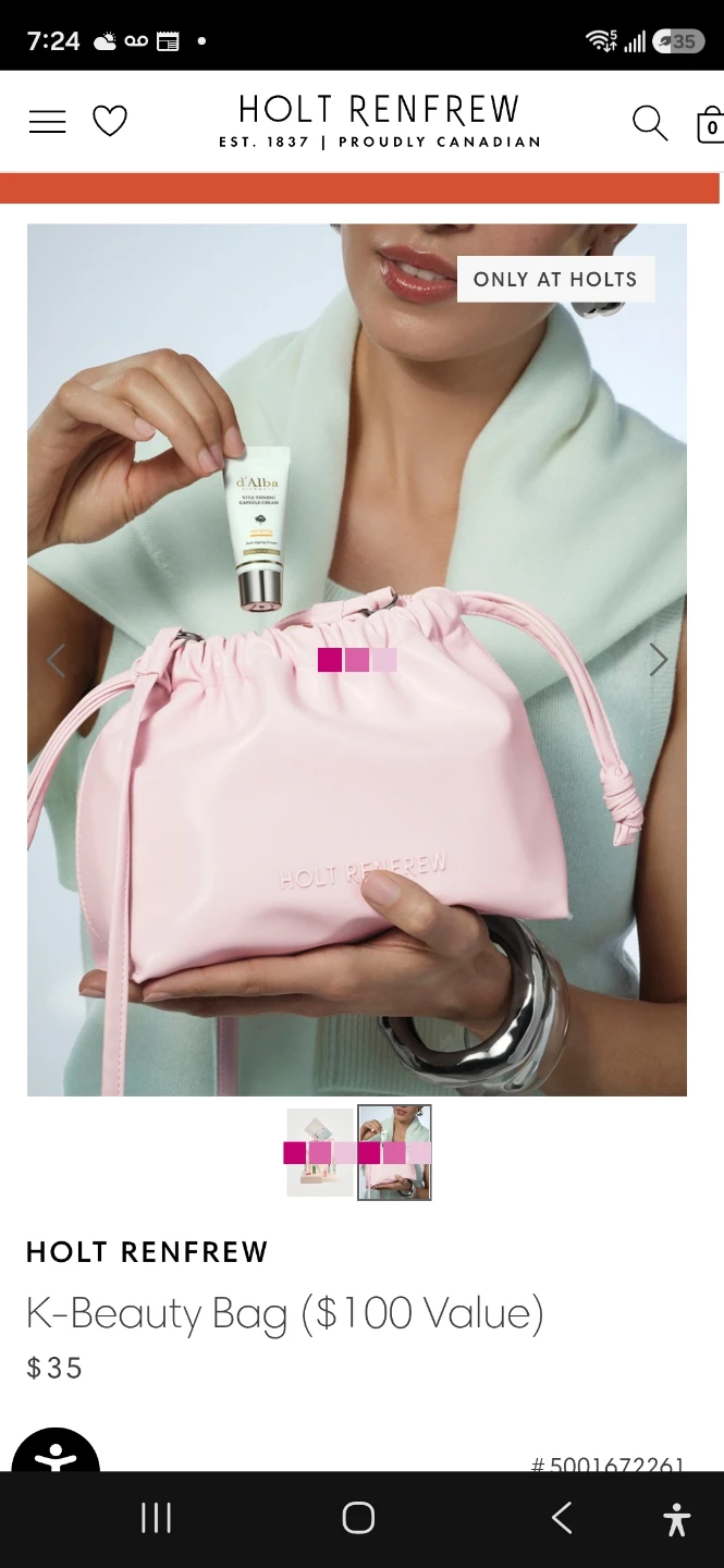 Holt Renfrew K-Beauty Bag - photo 2