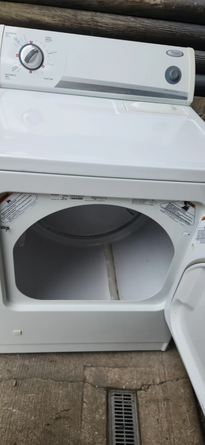 Whirlpool White Clothes Gas Dryer - photo 4