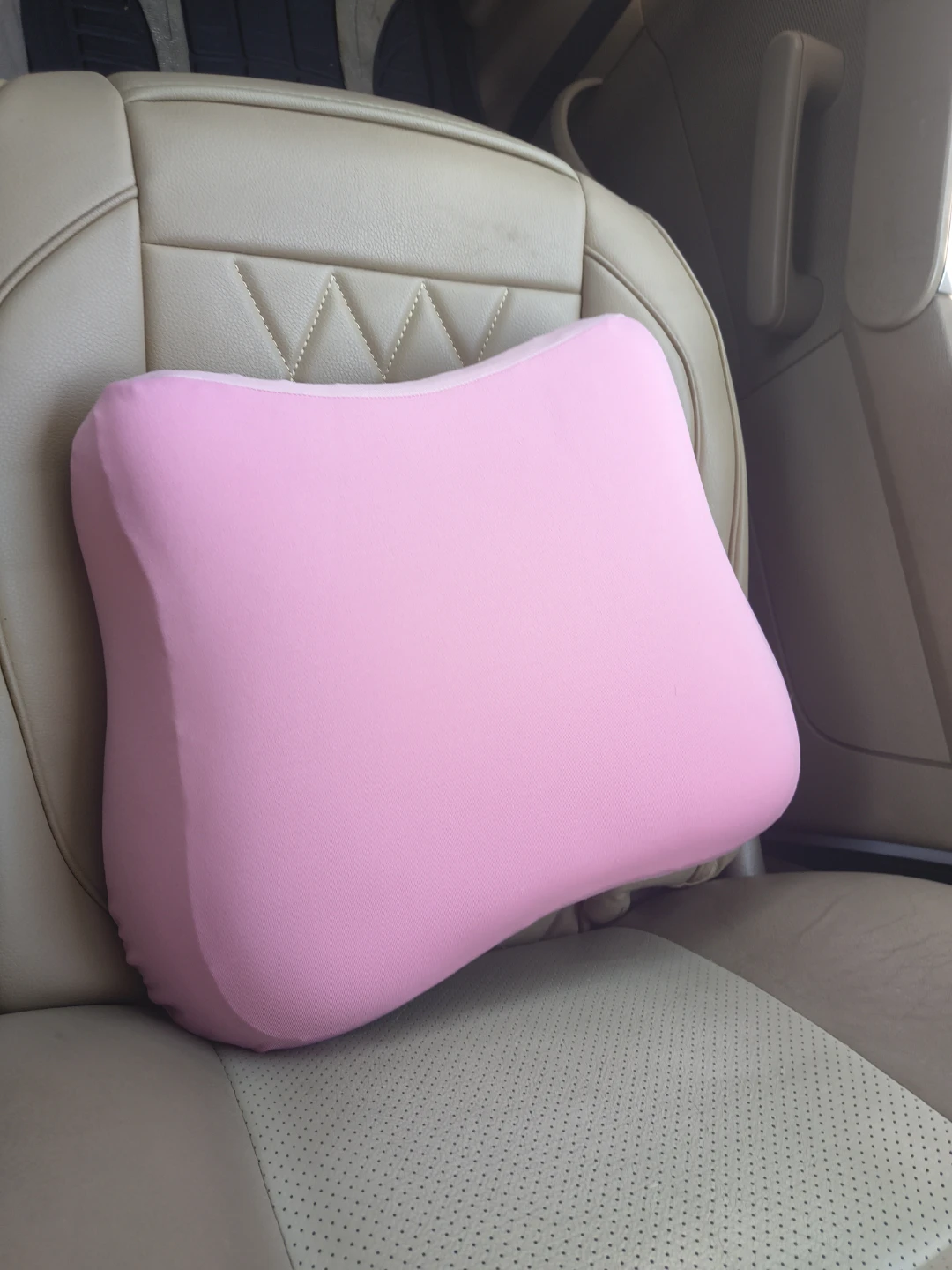 Pink Car Lumbar Support Pillow - photo 2