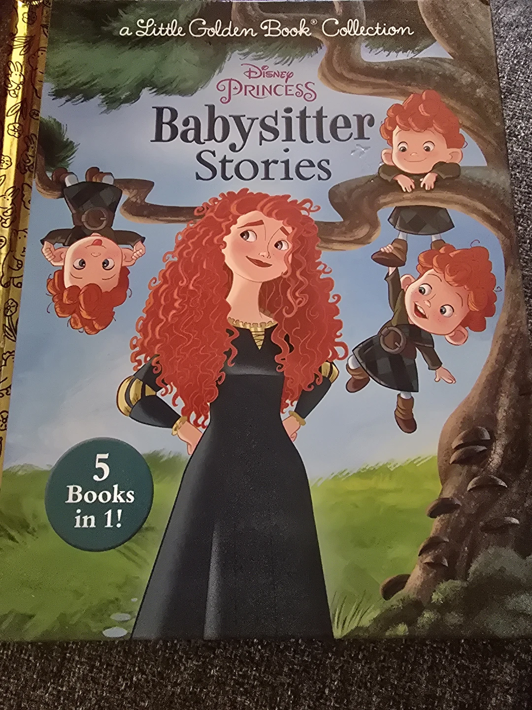 Disney Princess Babysitter Stories 5-in-1 Book
