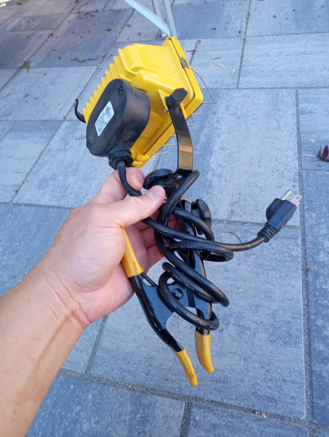 Yellow Work Light - photo 3