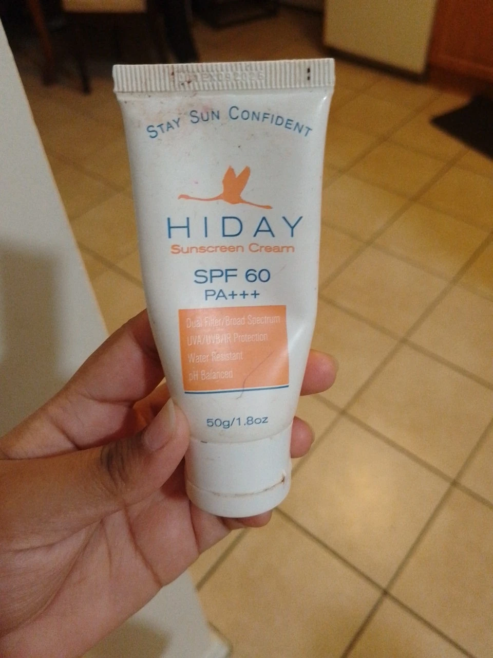 Hiday Sunscreen Cream SPF 60🏈