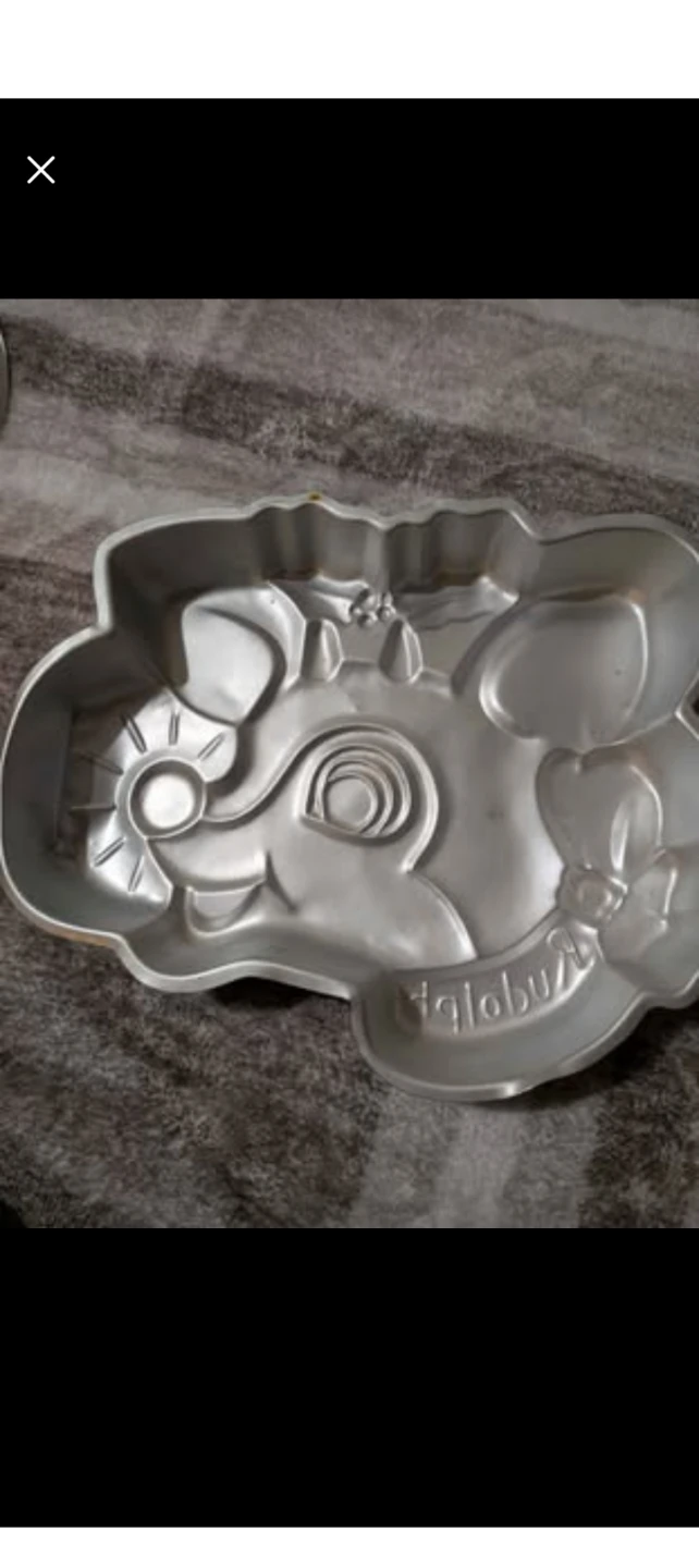 Wilton Rudolph the Red-Nosed Reindeer Cake Pan - photo 2