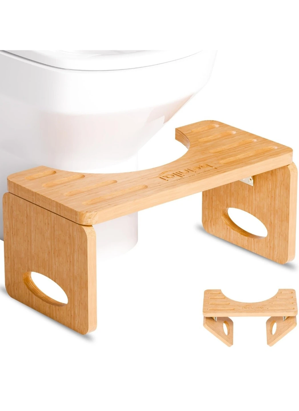 Bamboo Toilet Stool