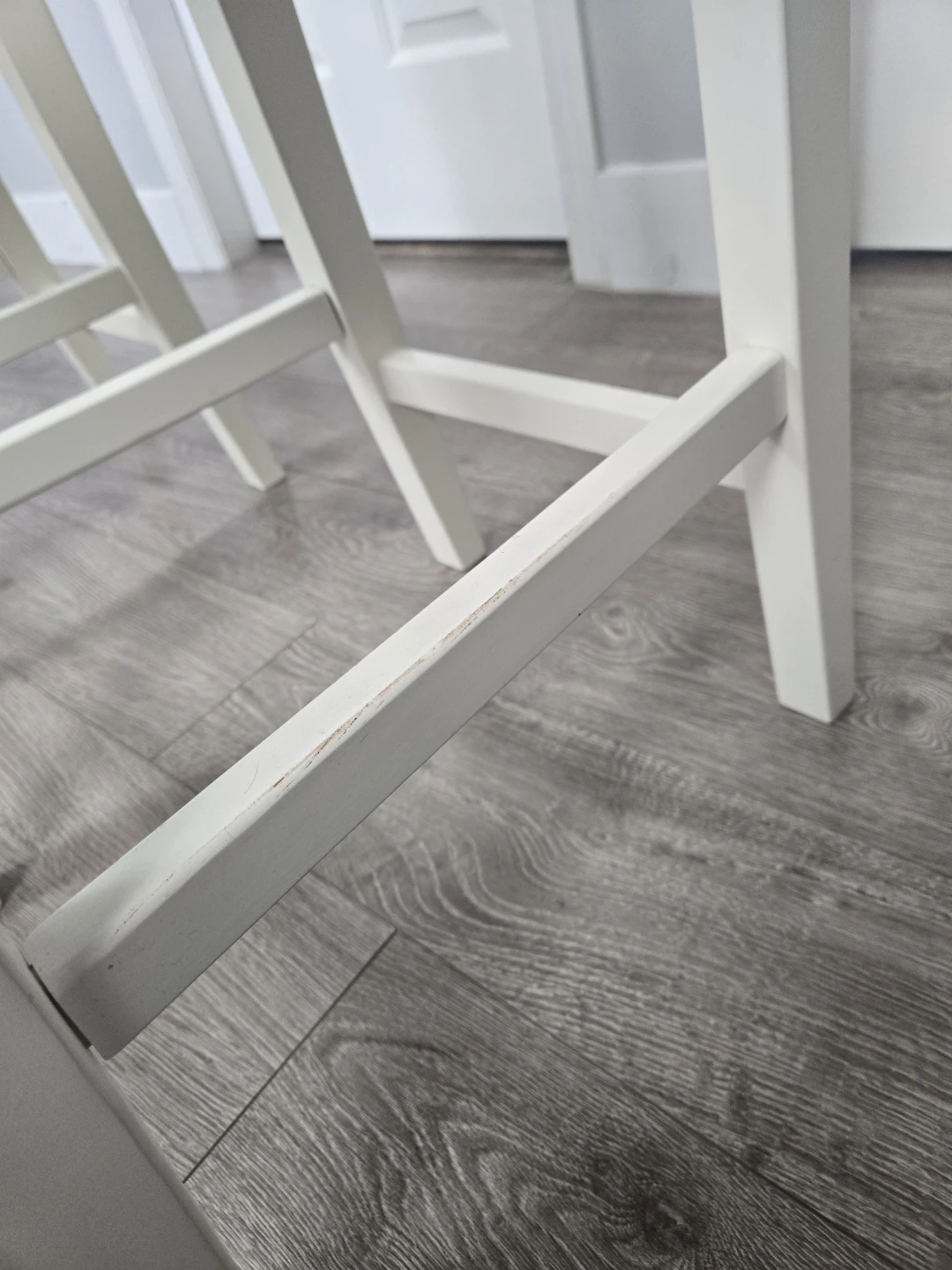 2 ikea ingolf stools - photo 4