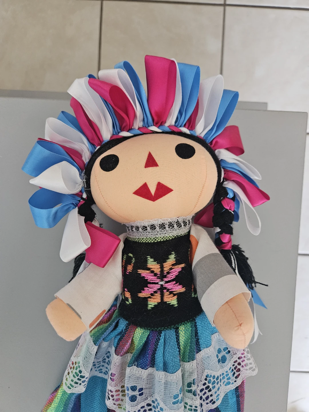 Handmade Folk Art Doll - photo 2