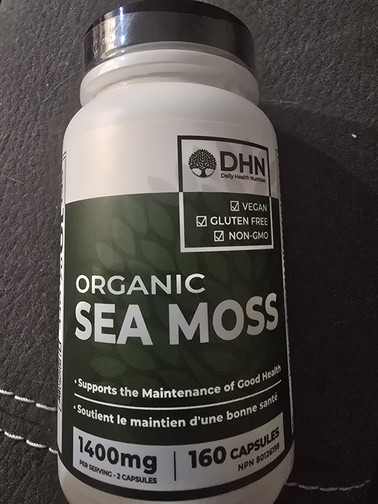 DHN Organic Sea Moss 160 Capsules