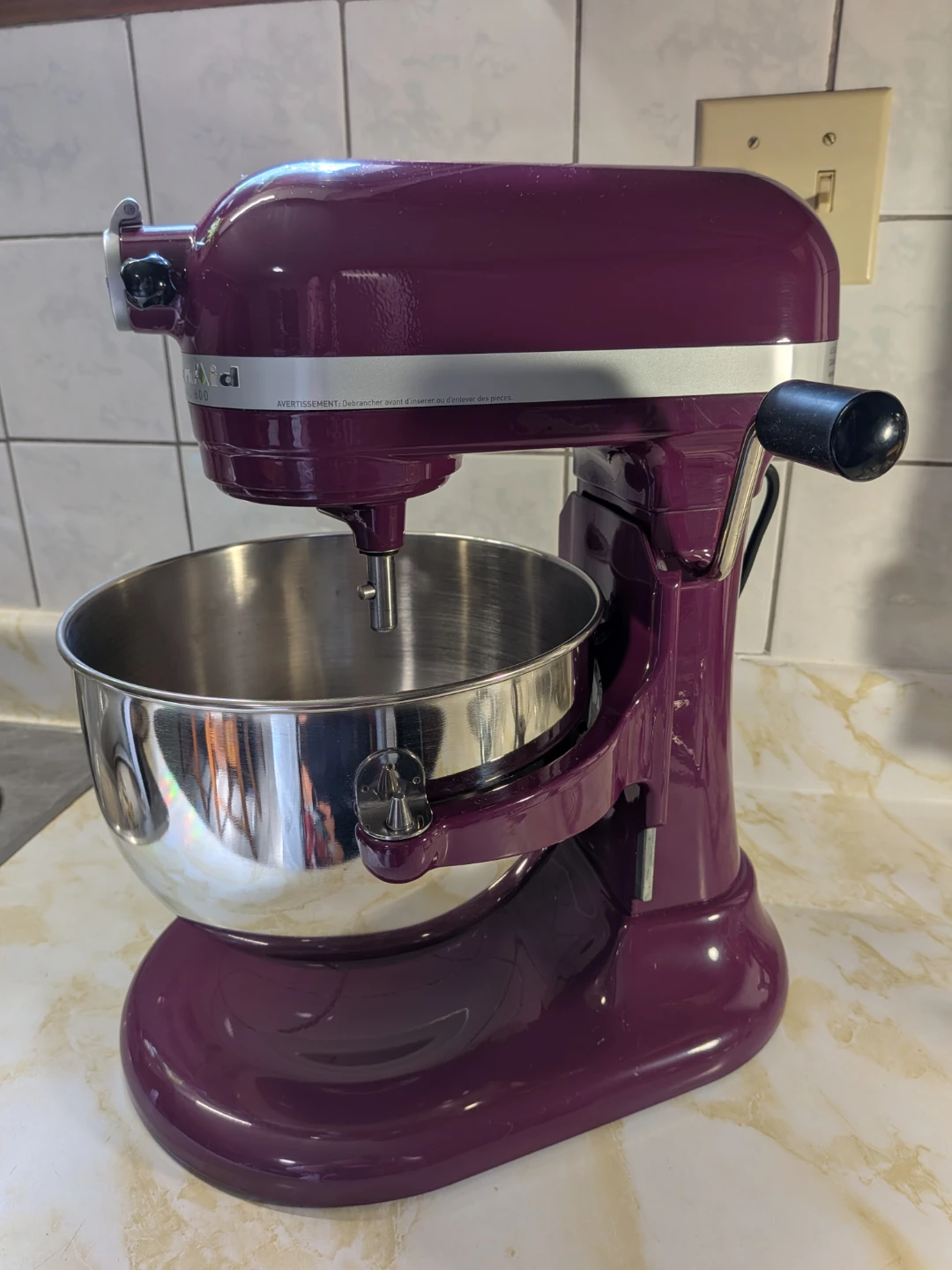 KitchenAid Professional 600 Stand Mixer - Purple