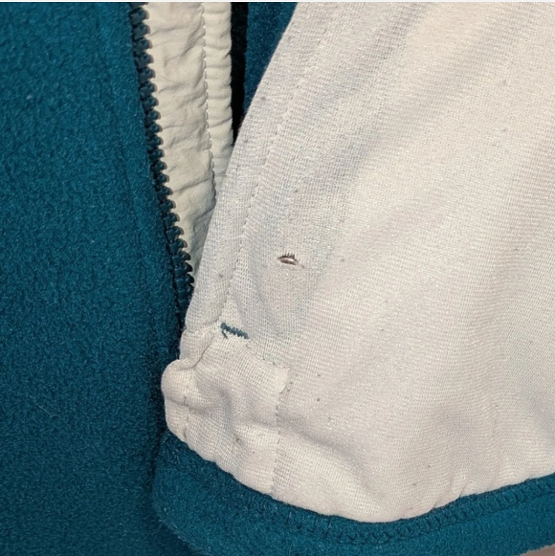 The North Face Women's Deep Teal Teddy Fleece Jacket Medium - photo 4