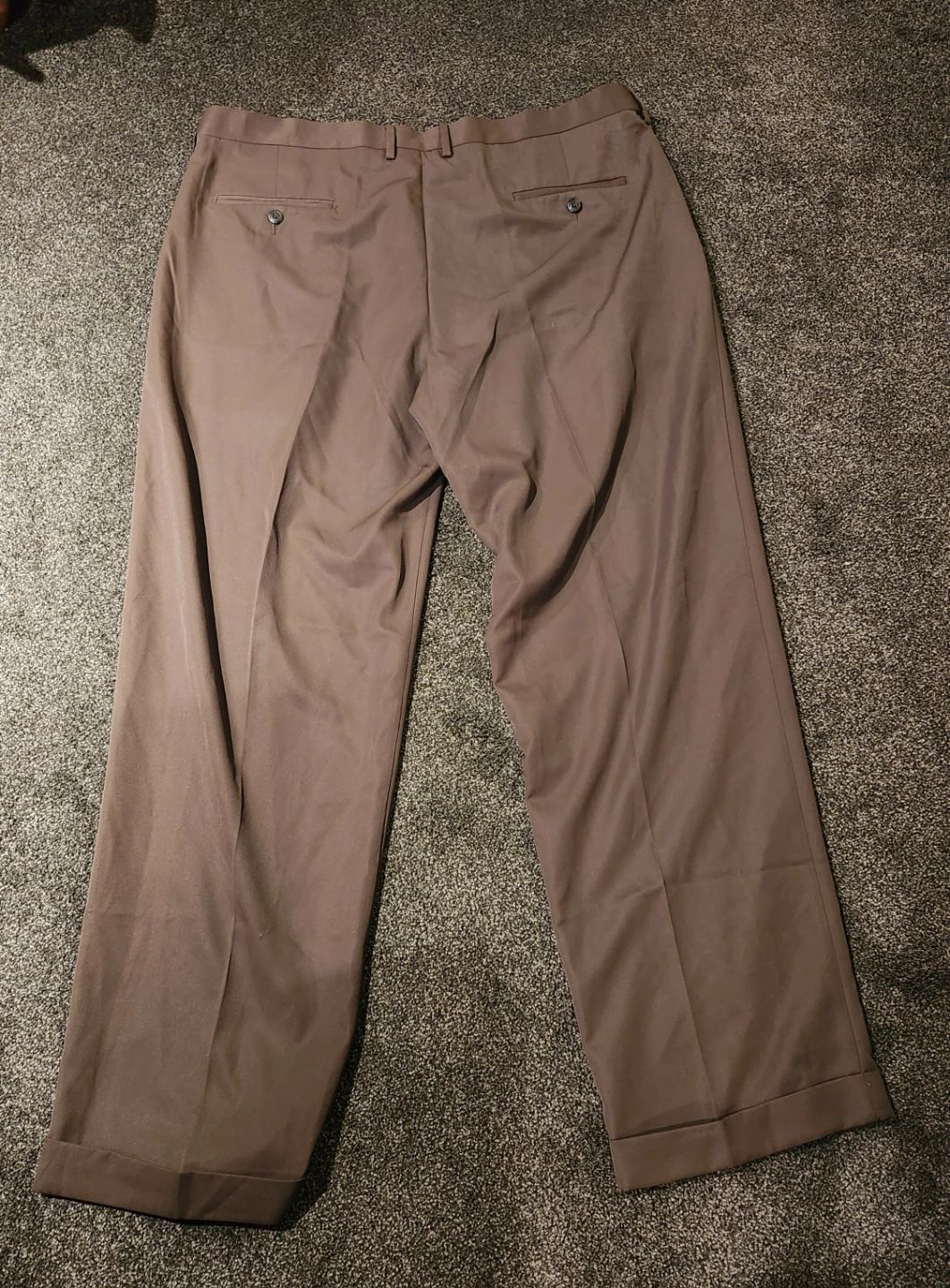 Haggar Classic Fit Men's Dress Pants - Brown 🏈 - photo 3