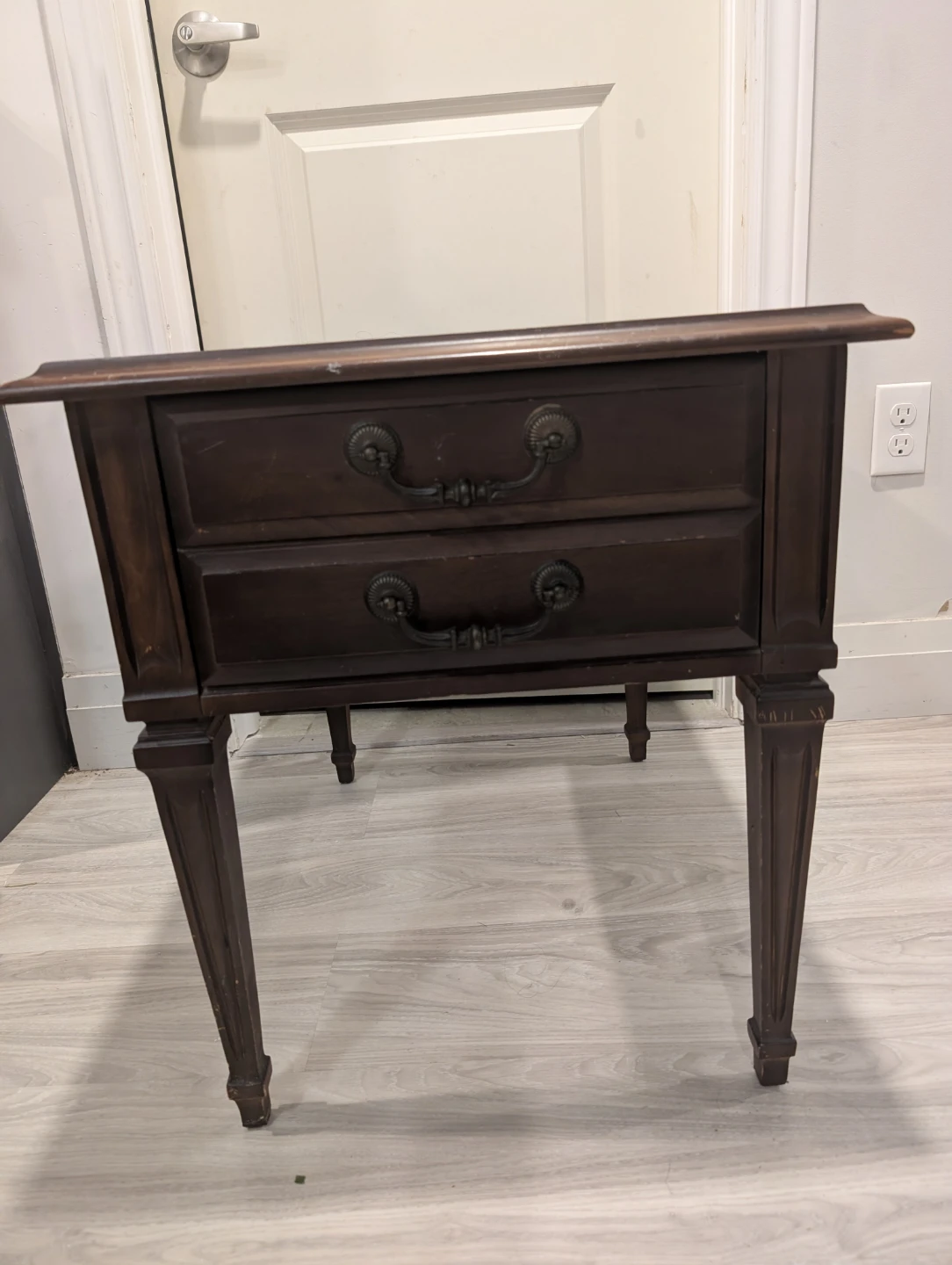 Side table with one drawer
