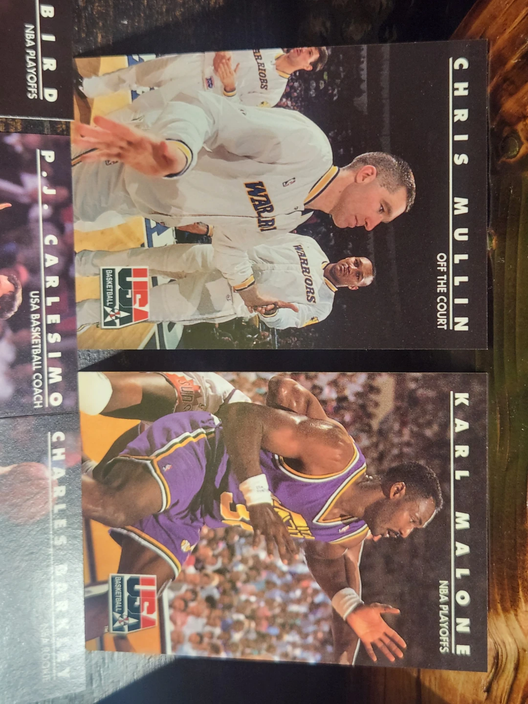 Pack Fresh 1992 SkyBox USA Dream Team 8-Card Lot - photo 2