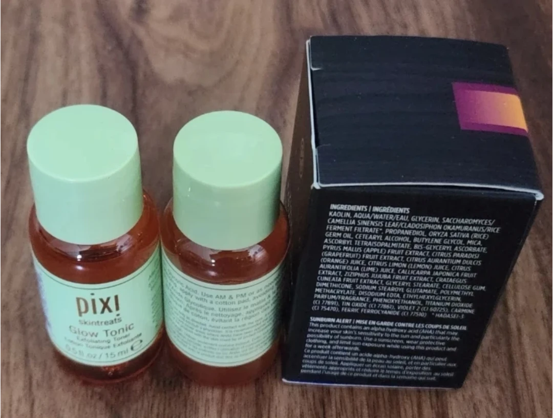 🏈 Bundle: Pixi Glow Tonic Exfoliating toner & Mask - photo 2