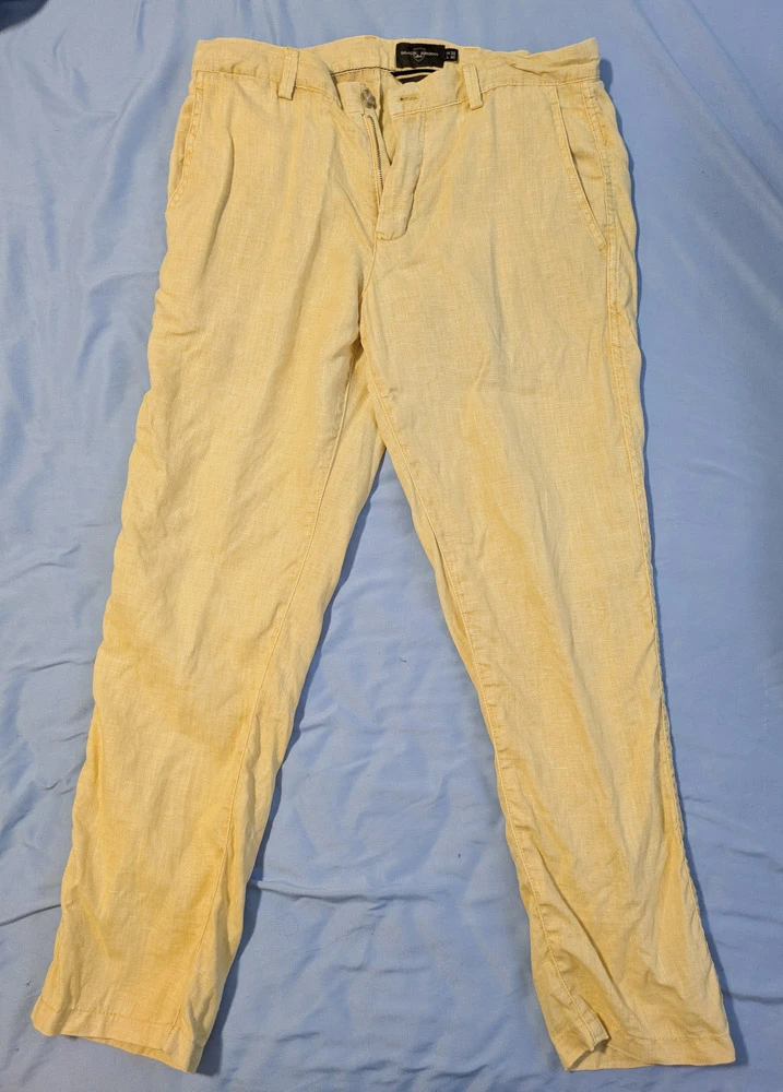 Men's 100% Linen Shirt and Pants - LIKE-NEW CONDITION - photo 4