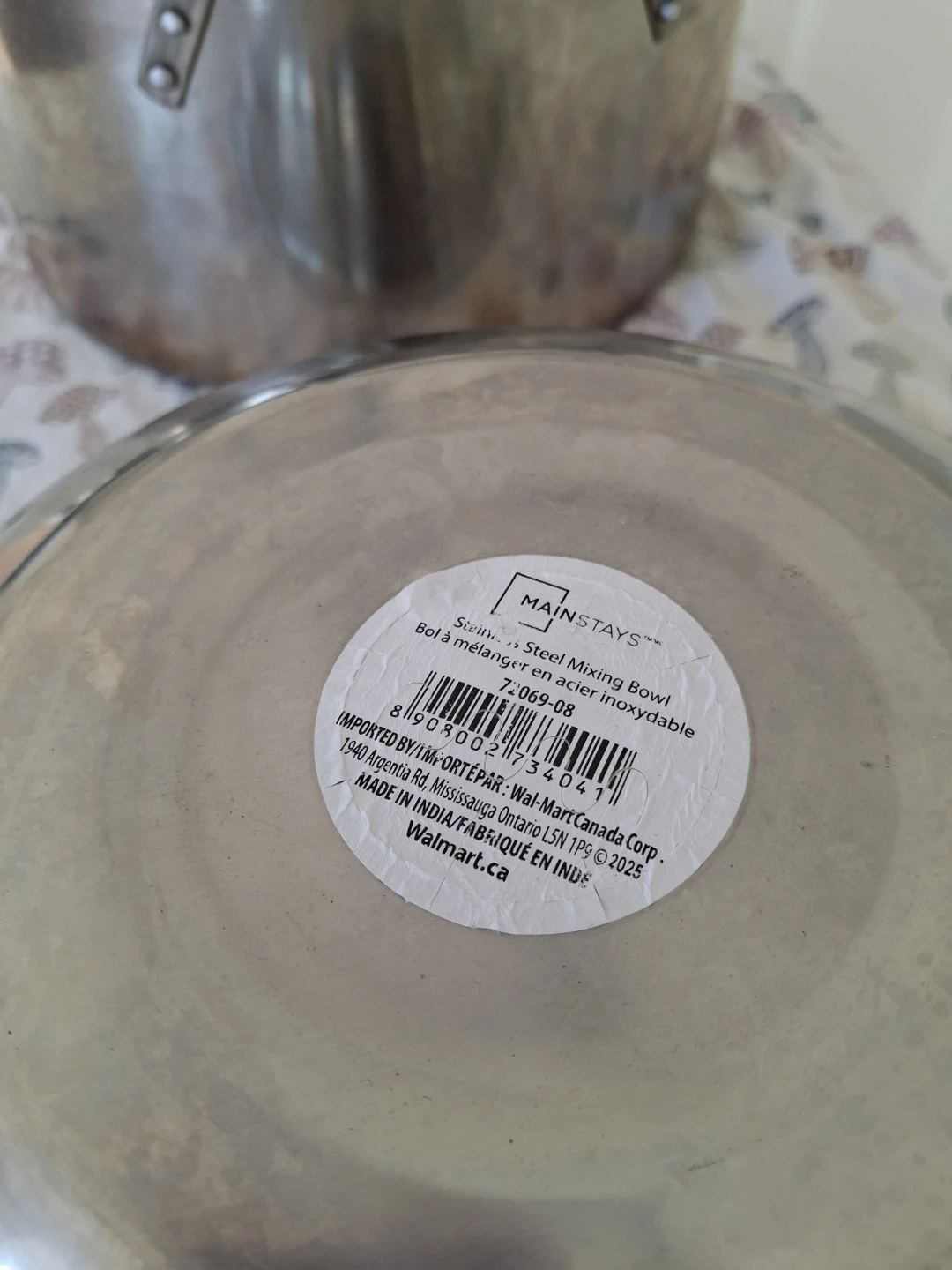 Mainstays Stainless Steel Mixing Bowl - photo 4