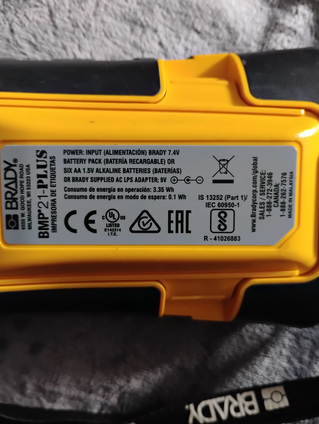 Brady M210 Portable Label Printer - photo 4