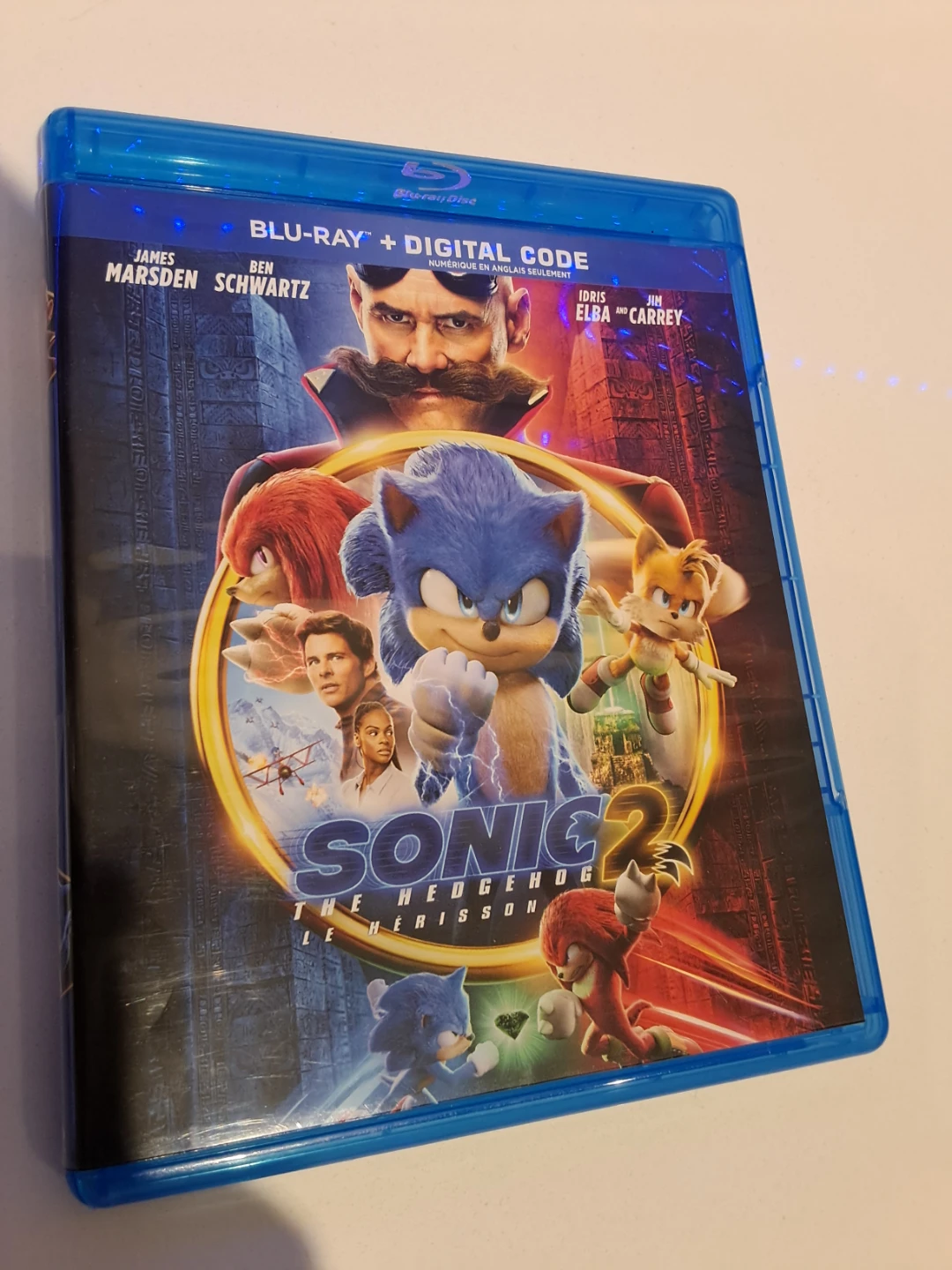 Sonic the Hedgehog 2 Blu-ray
