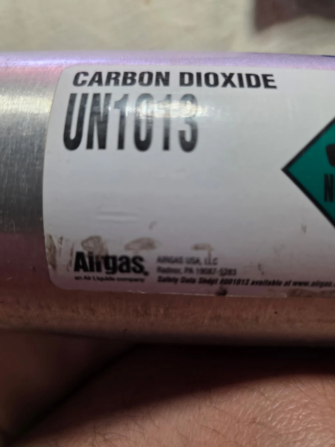 Airgas Carbon Dioxide Cylinder - photo 2
