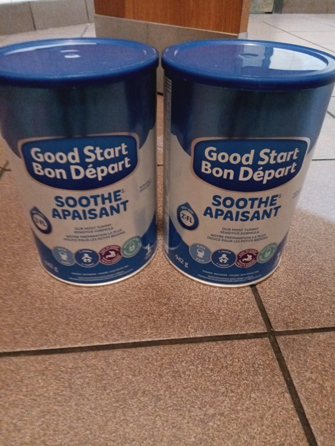 2 Containers of Good Start Soothe Infant Formula