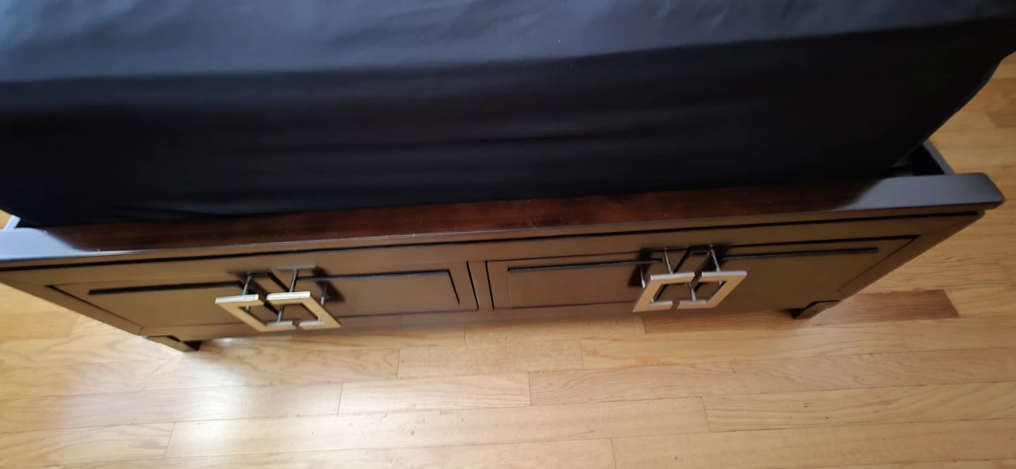 Dark Wood Bedroom Furniture Set - photo 4