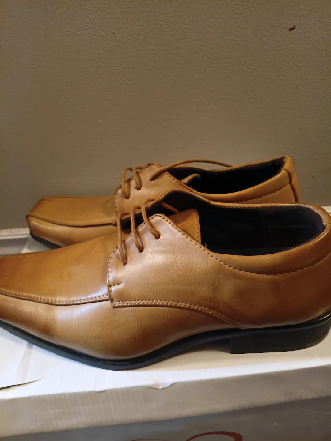 Faranzi Tan Dress Shoes - photo 2