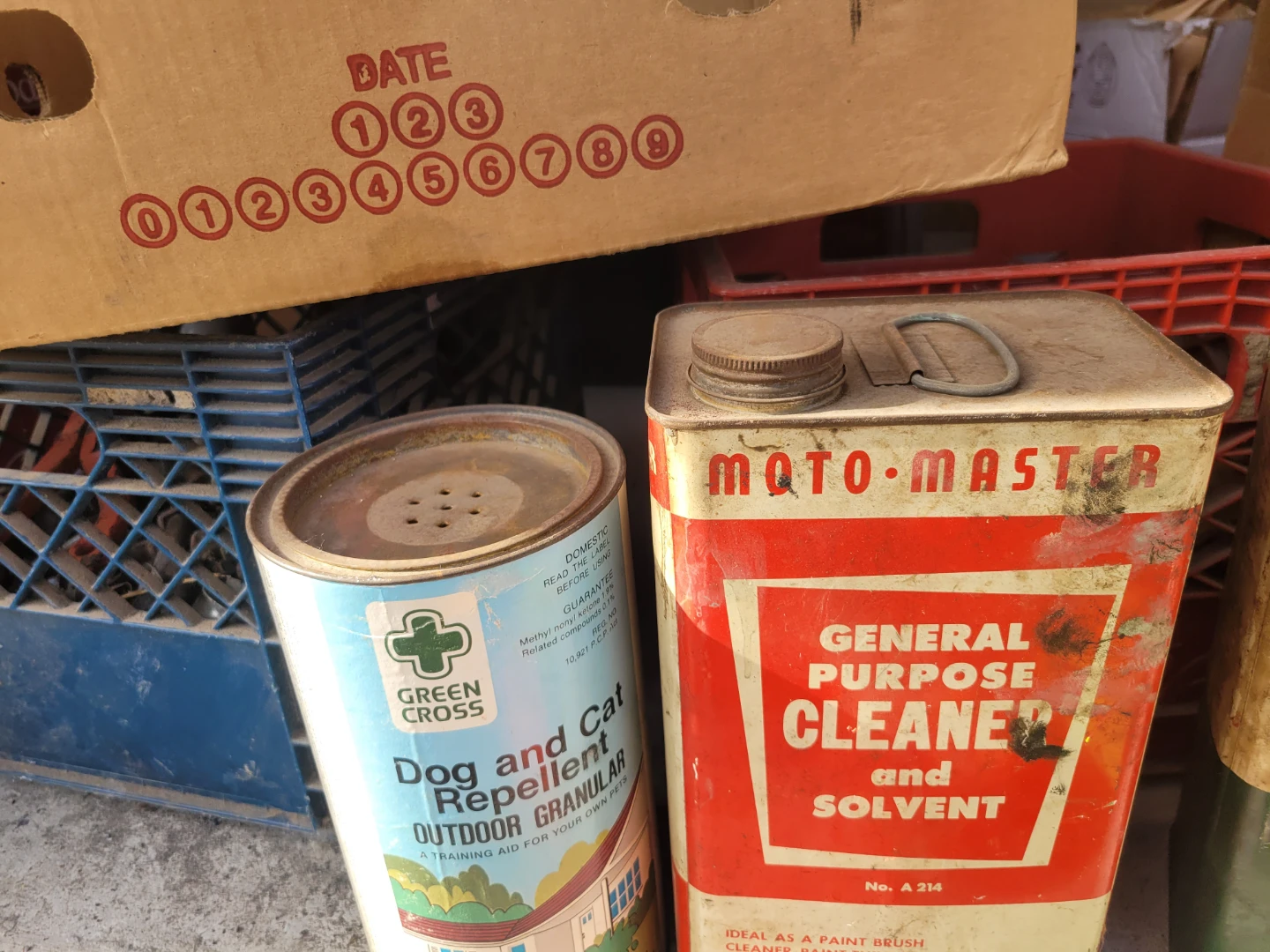 Collection of Vintage Household and Automotive Tins - photo 5