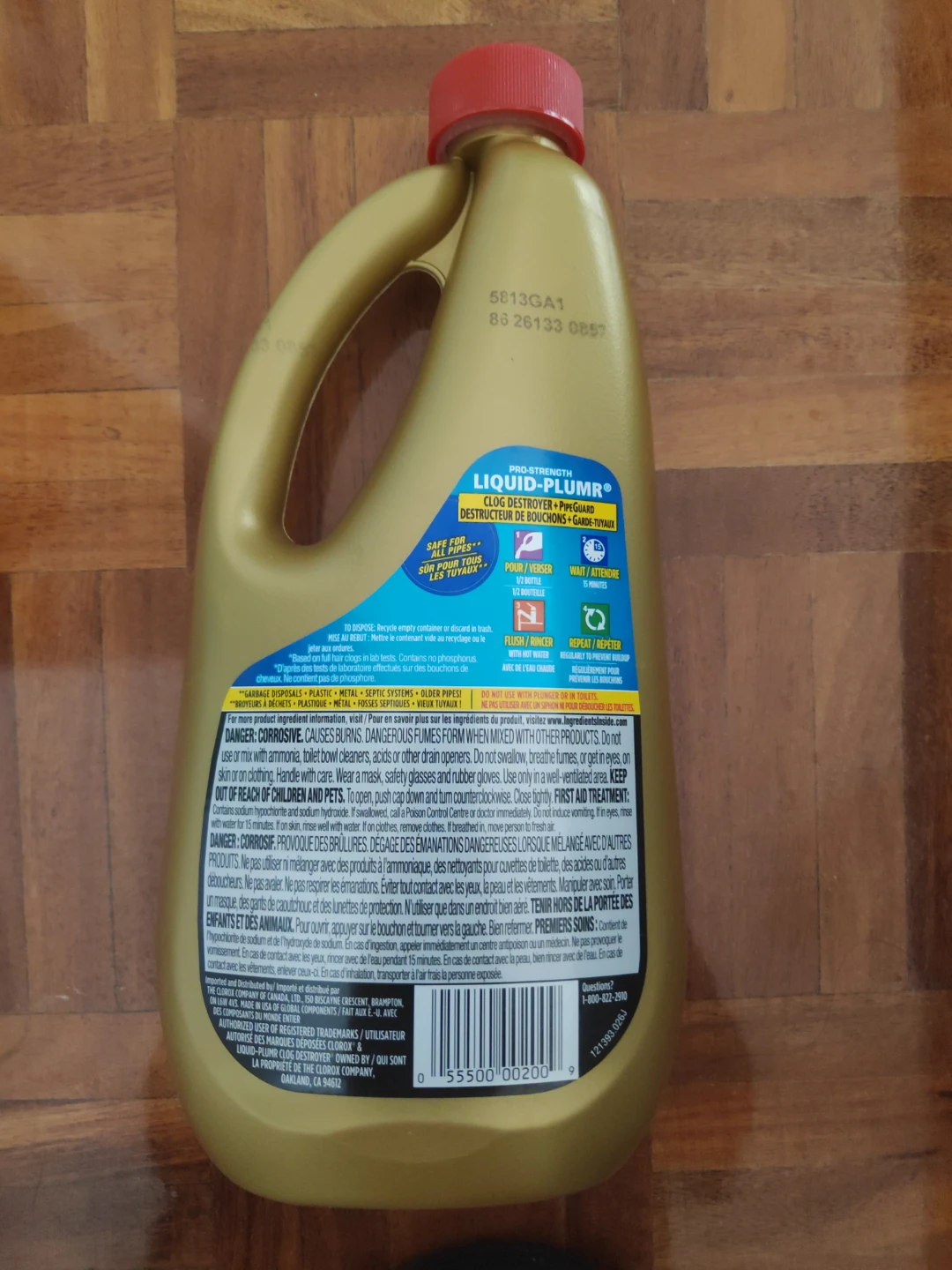 Unopened: Liquid-Plumr Pro-Strength Clog Destroyer 900ml - photo 2
