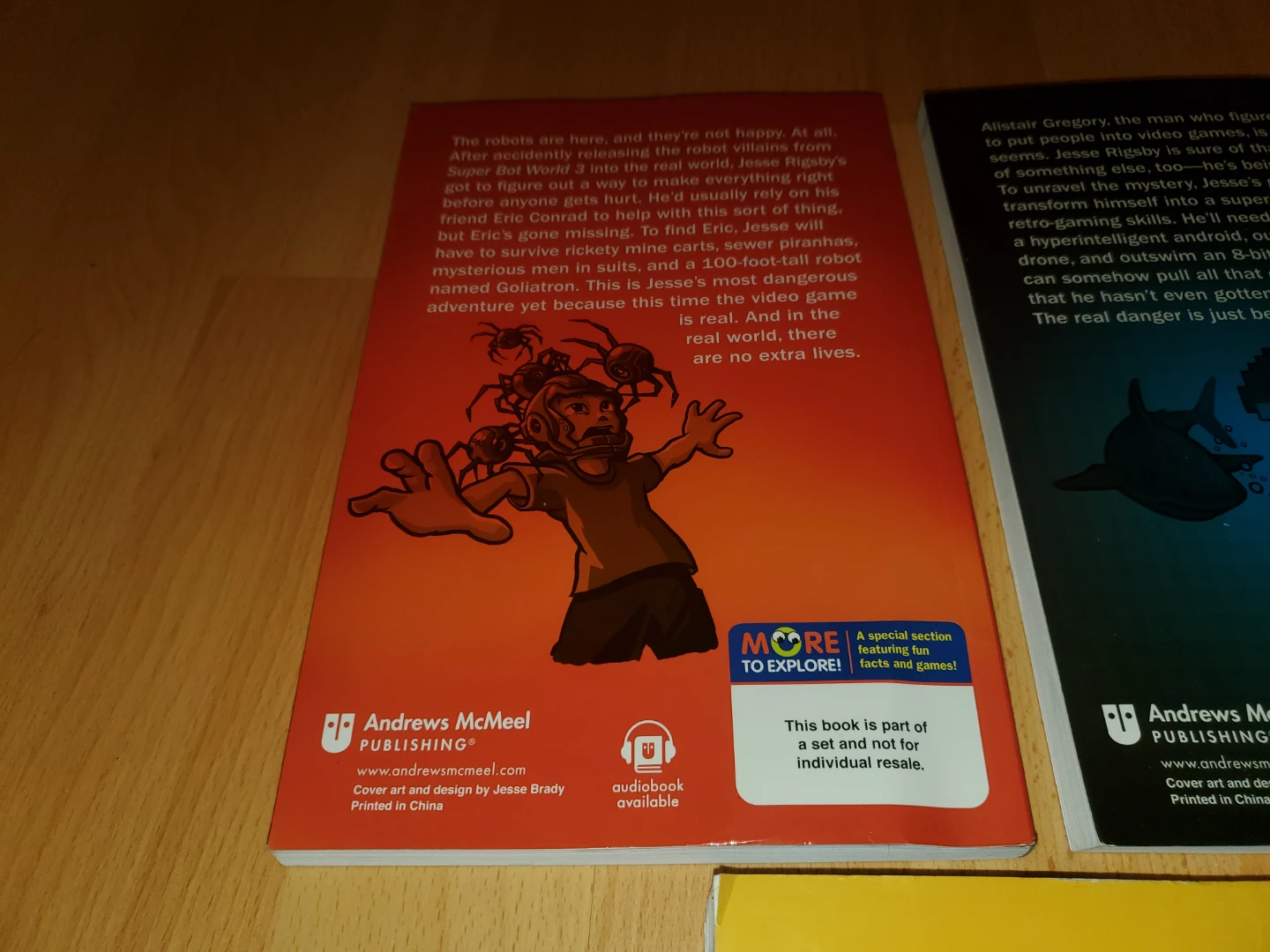 ($5 each) 3 Trapped in a Video Game Books by Dustin Brady - photo 3