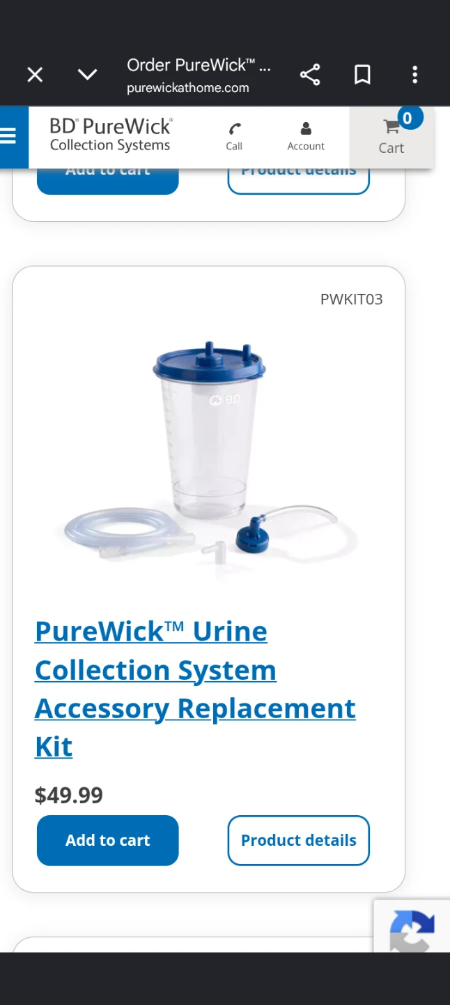 BD PureWick Urine Collection System Accessory Replacement Kit 🏈 - photo 2