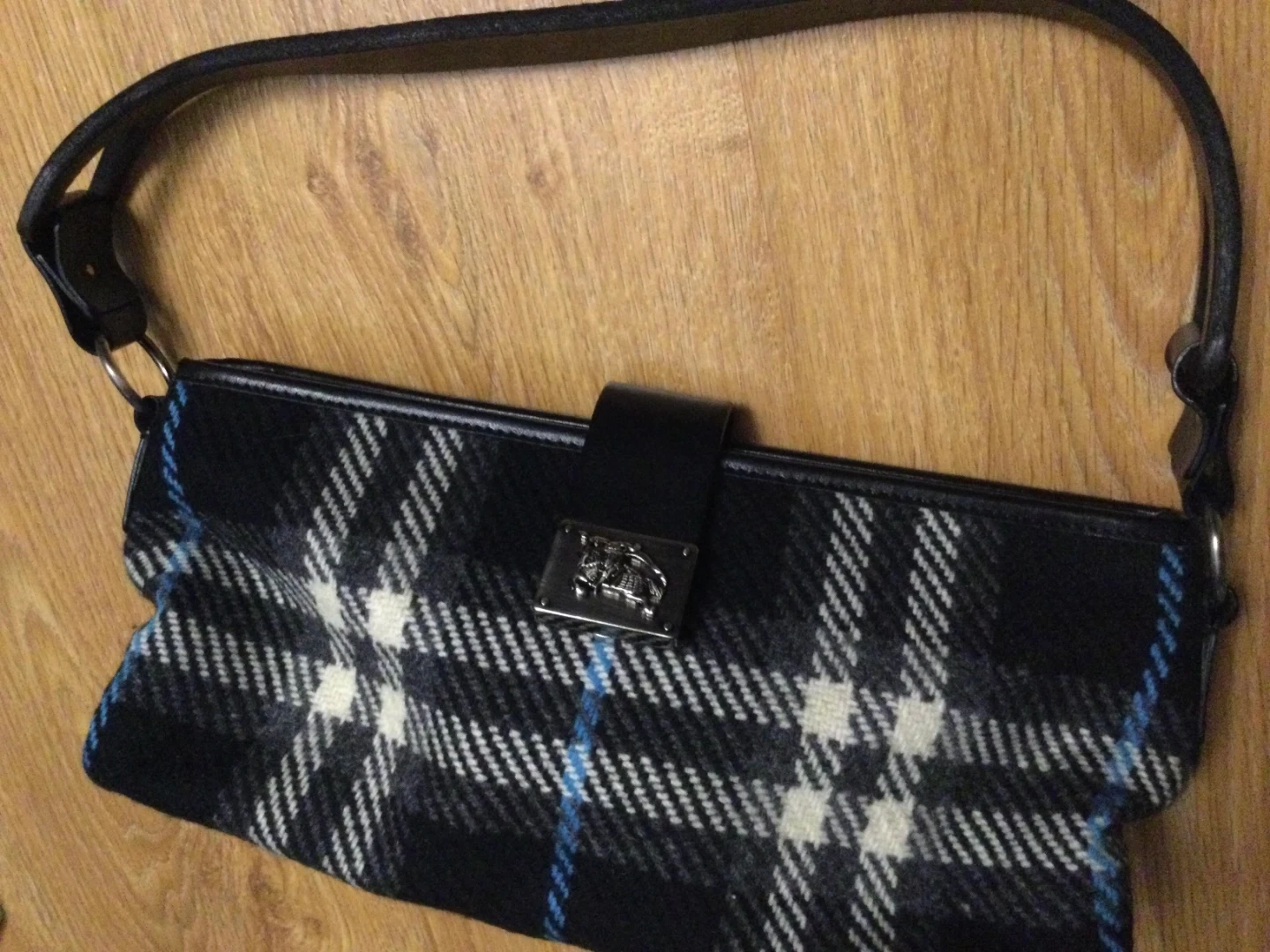 Burberry London Plaid Shoulder Bag