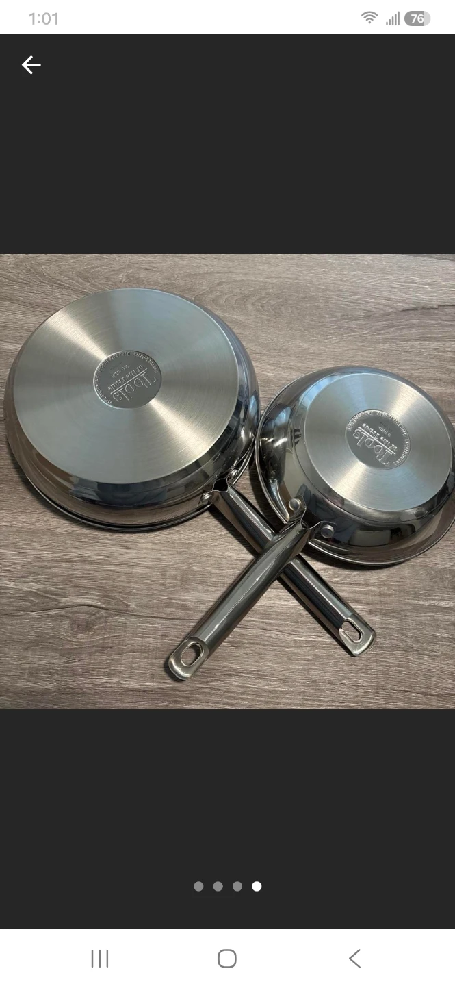 Tools of the Trade Stainless Steel Skillet Set