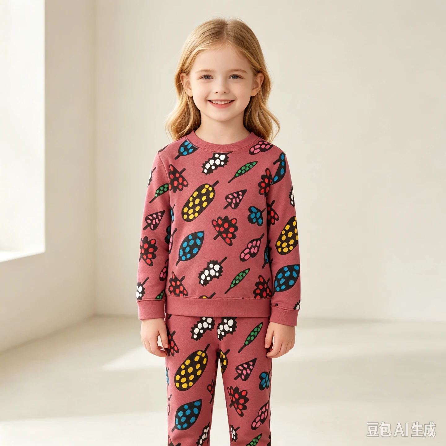 Stella McCartney Kids Leaf Print Outfit - photo 2
