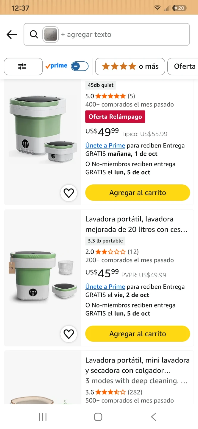 Portable Collapsible Mini Washing Machine