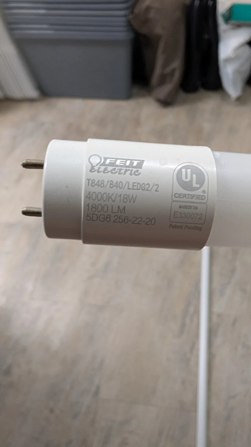 Two Feit Electric T8 LED Tubes 4000K - photo 2