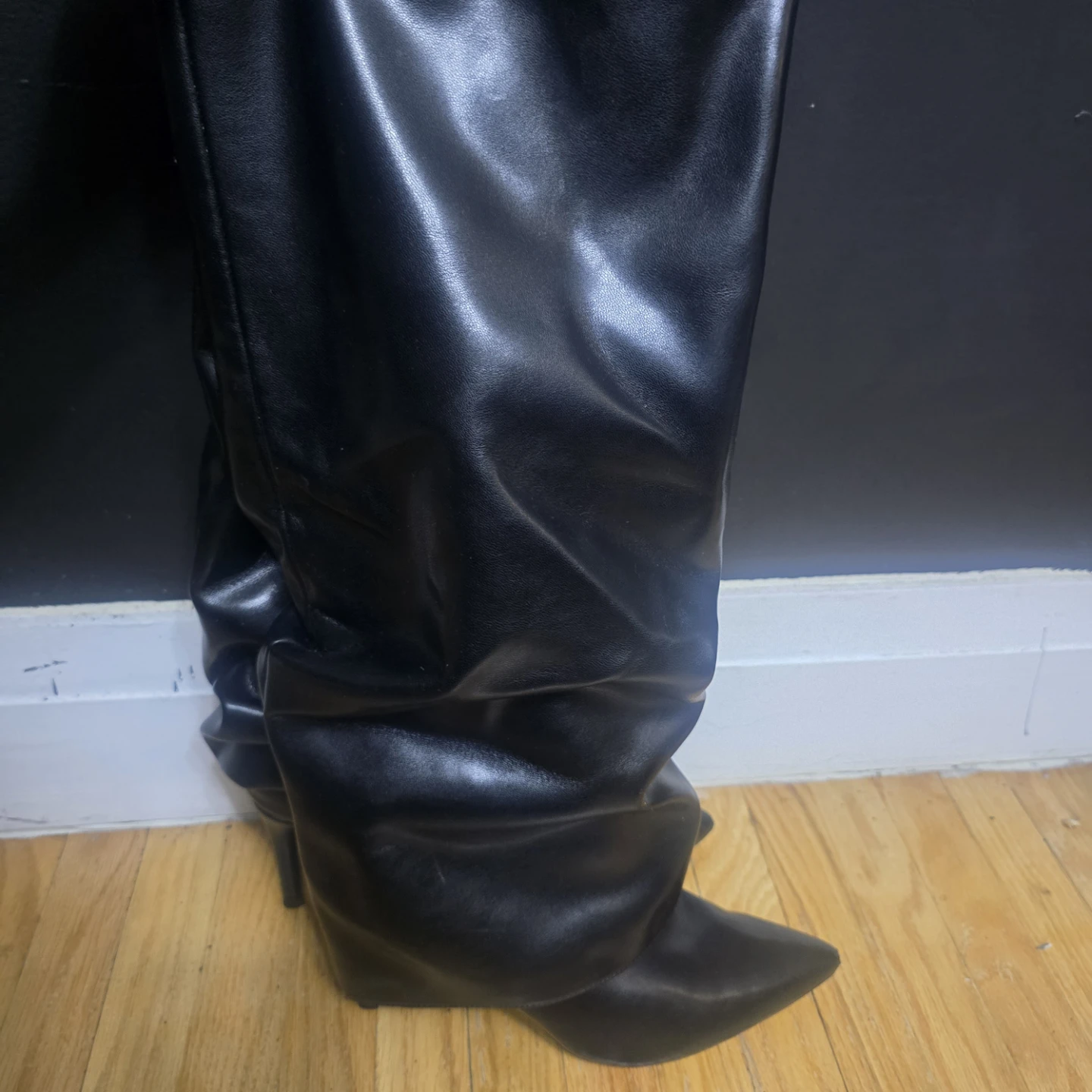 Black Heeled Boots