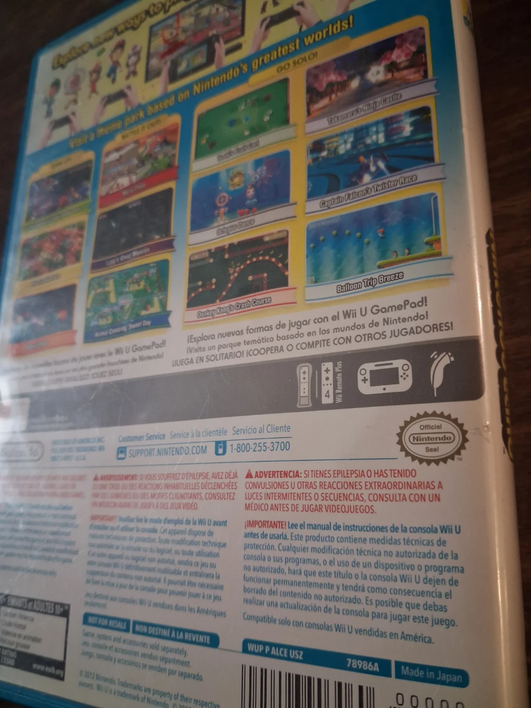 Nintendo land Wii U Game - photo 3