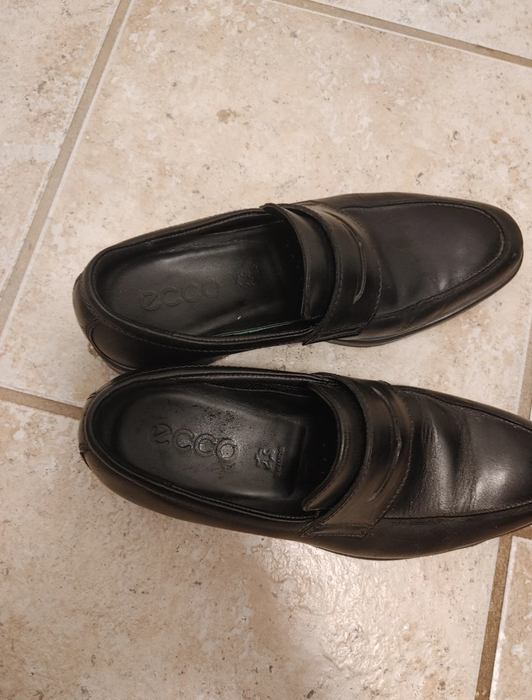 Leather Loafers Size 5 - photo 3