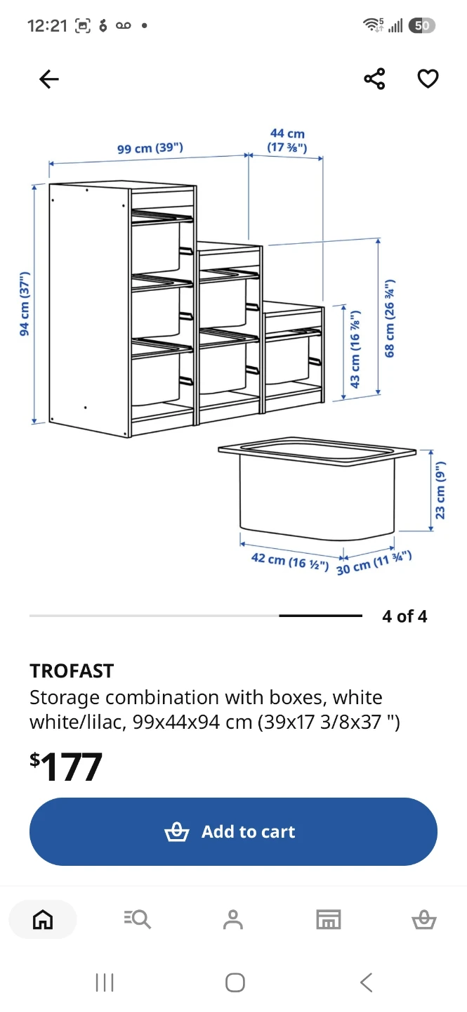 IKEA TROFAST storage combination - photo 4