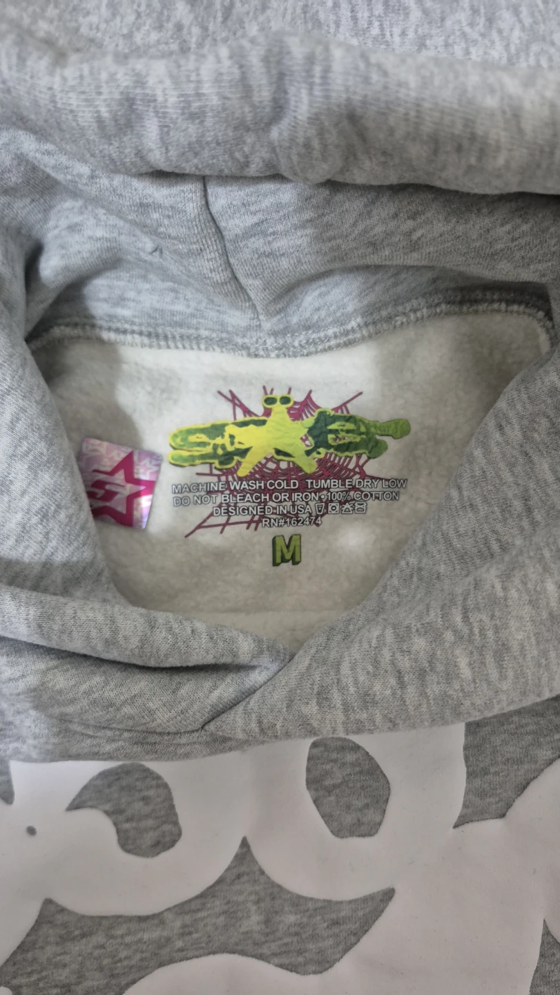 Spider Worldwide Hoodie Grey - photo 3
