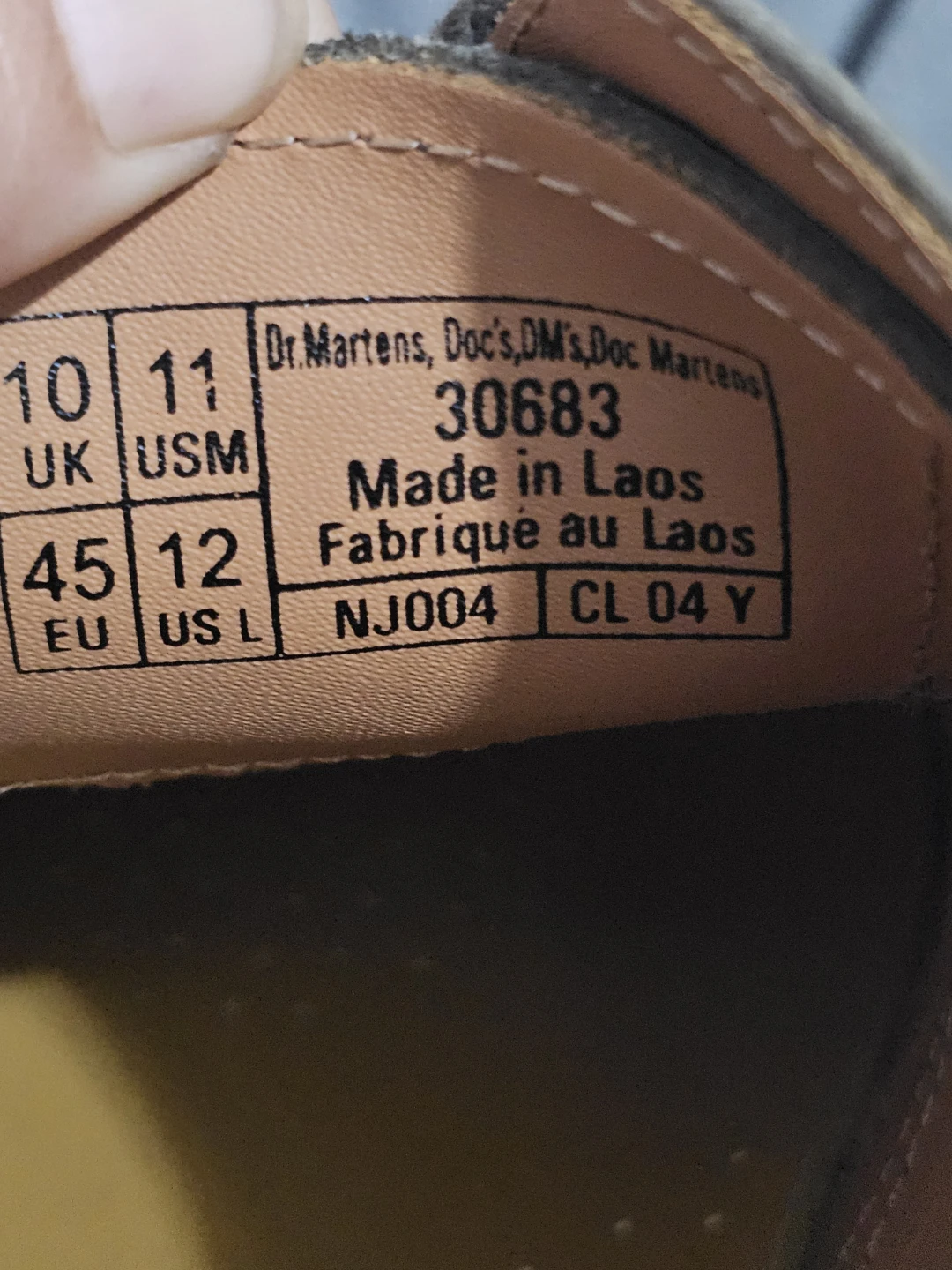 Dr. Martens Brown Leather Shoes US Men 11 - photo 5