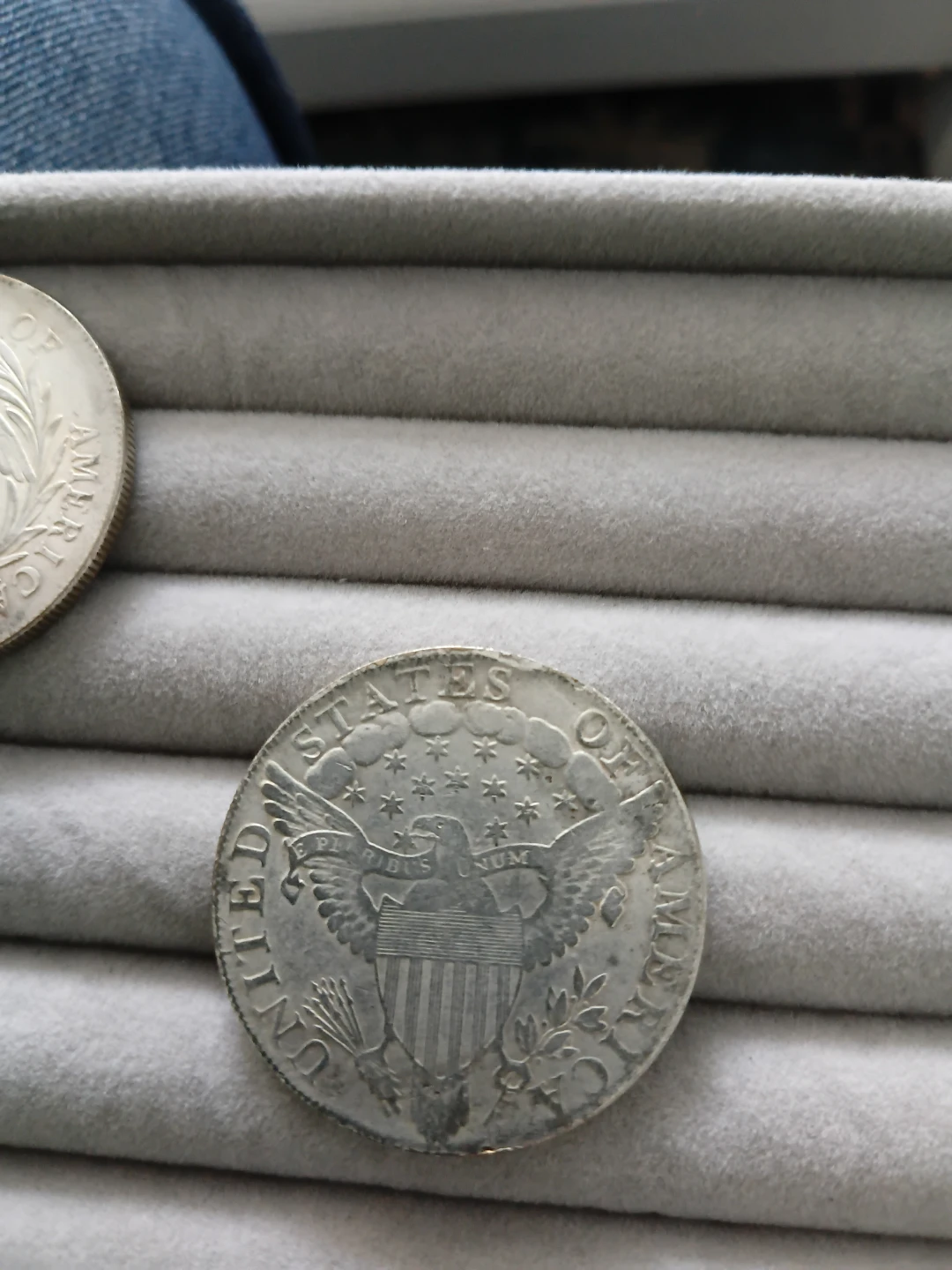 1804 United States Silver Dollar Coin - photo 2