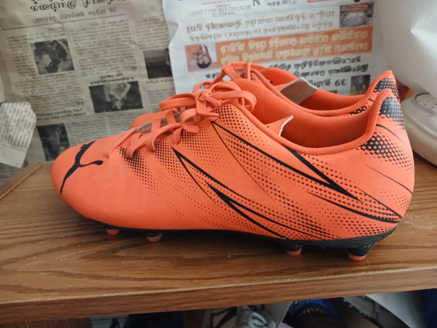 Puma Soccer Cleats - Orange