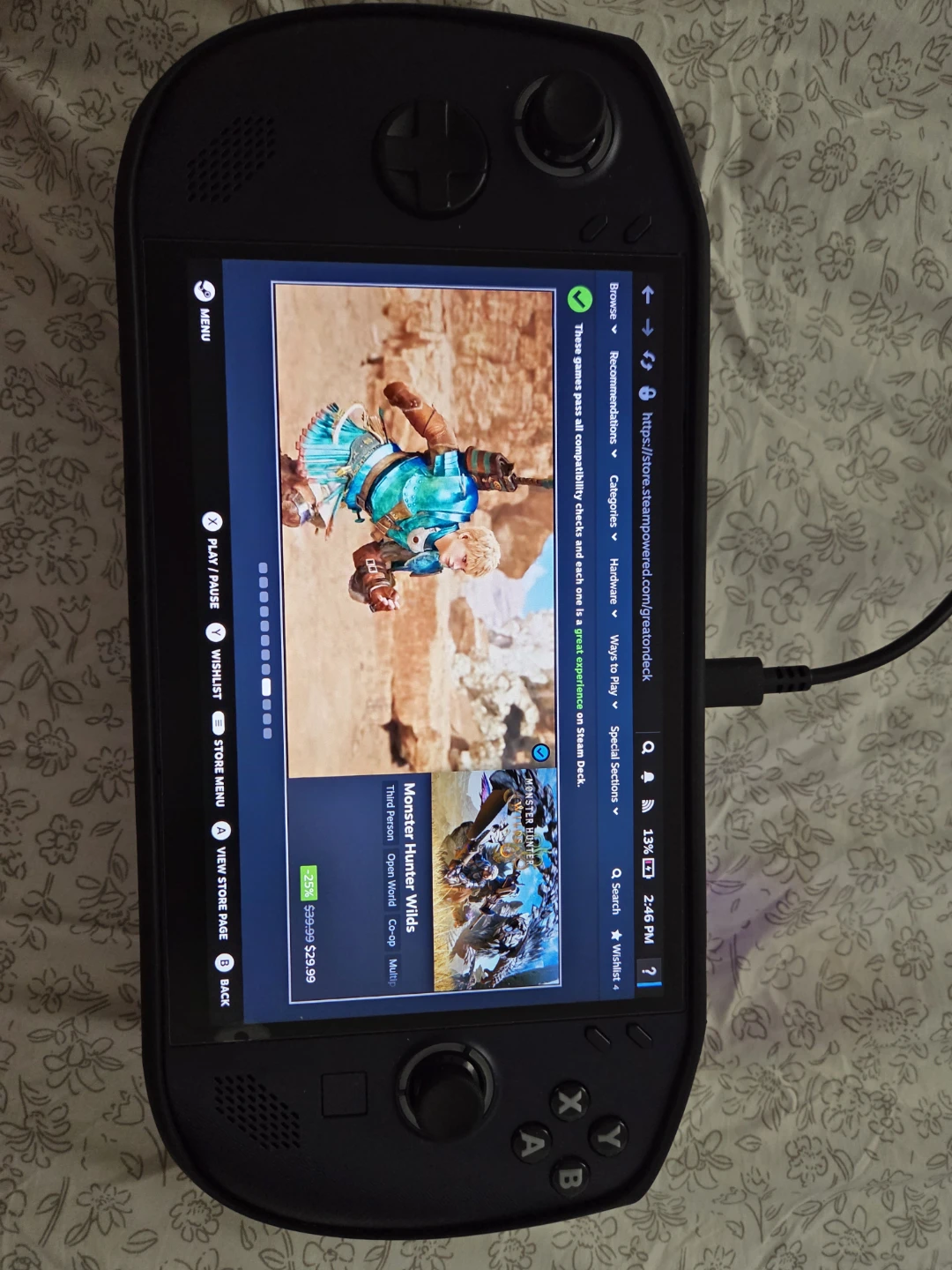 Legion Go S 8" 120Hz Gaming Handheld SteamOS