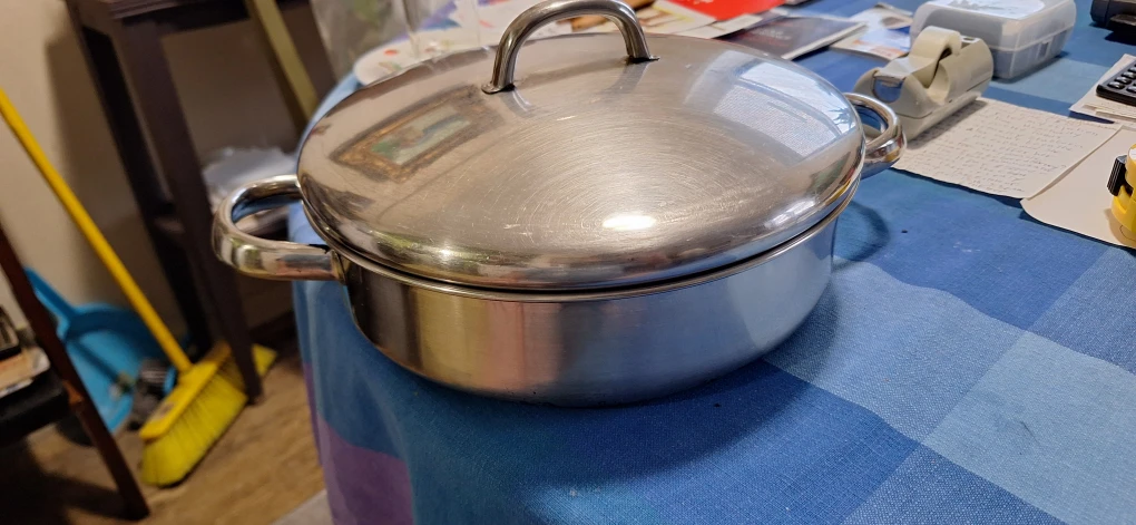 Stainless Steel Shallow Pan - photo 4