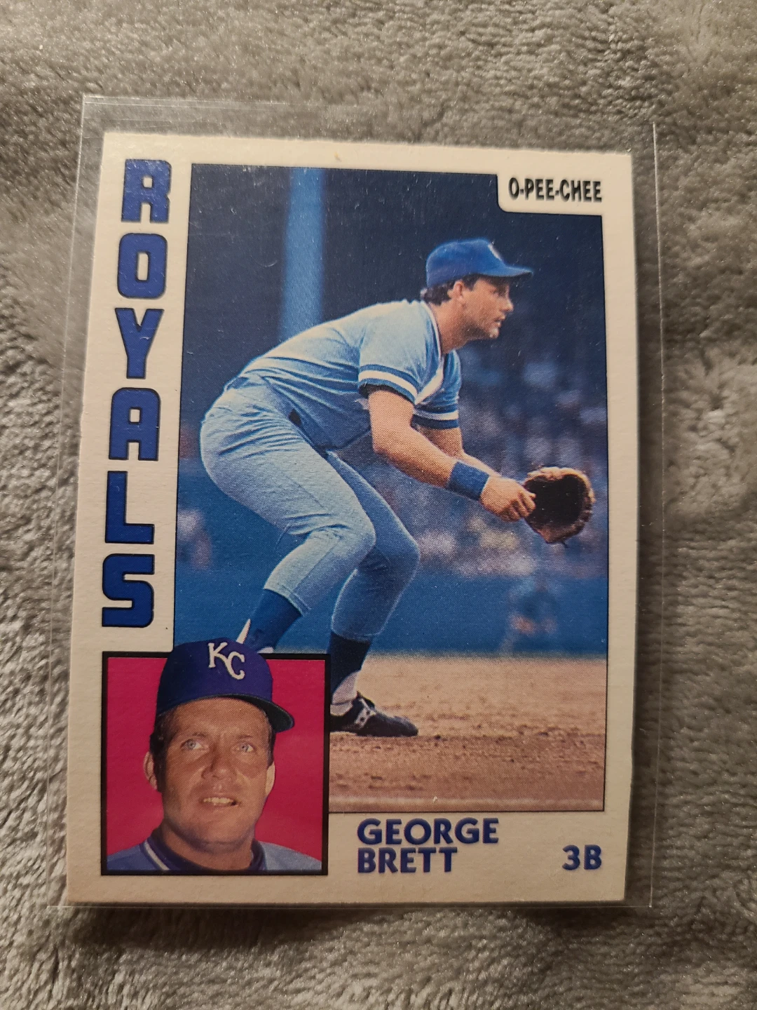 1984 O-Pee-Chee George Brett Baseball Card #212