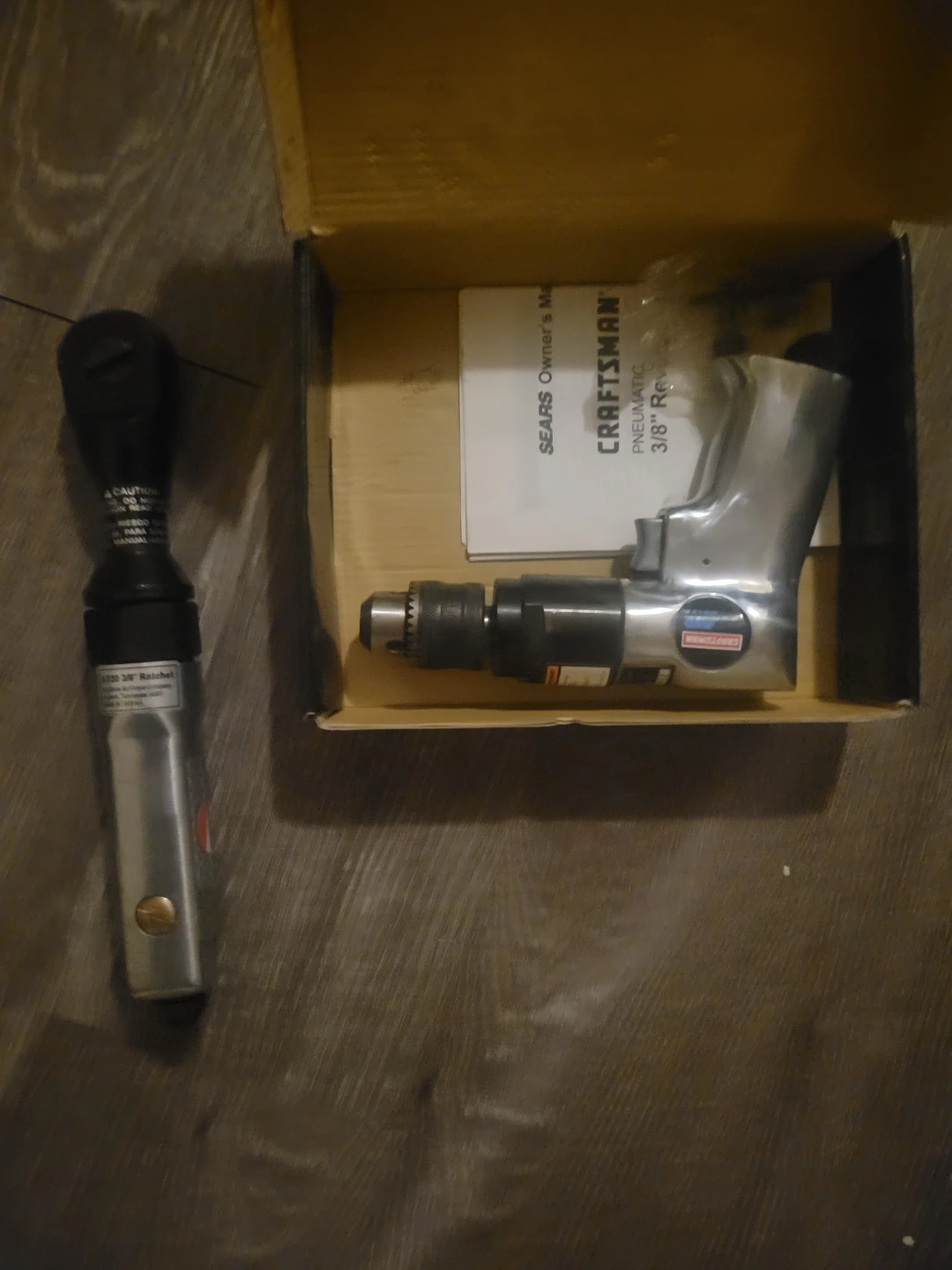 🏈 Craftsman Pneumatic 3/8-inch Drill and Ratchet Set - photo 3