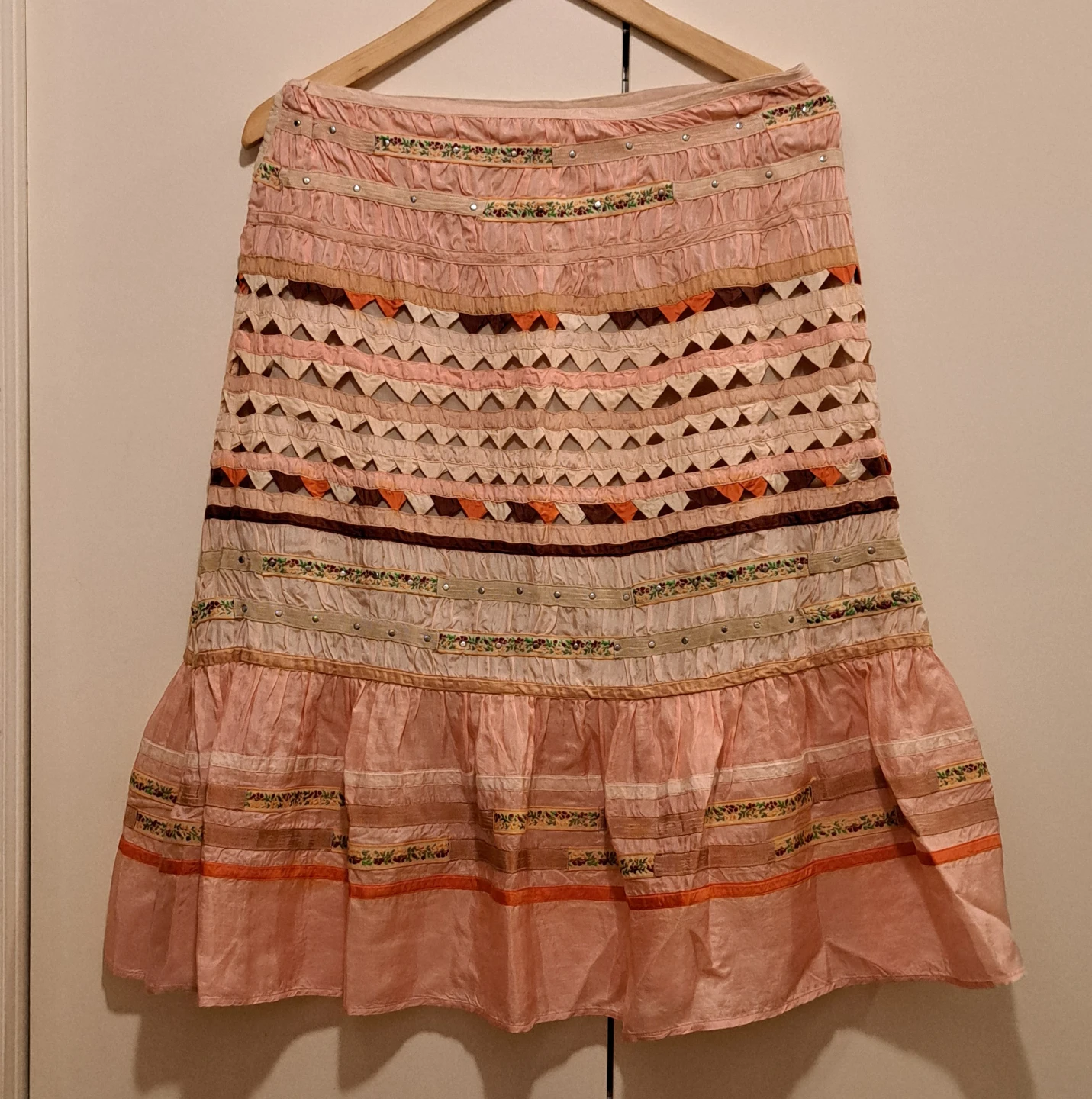 Blumarine Silk Skirt
