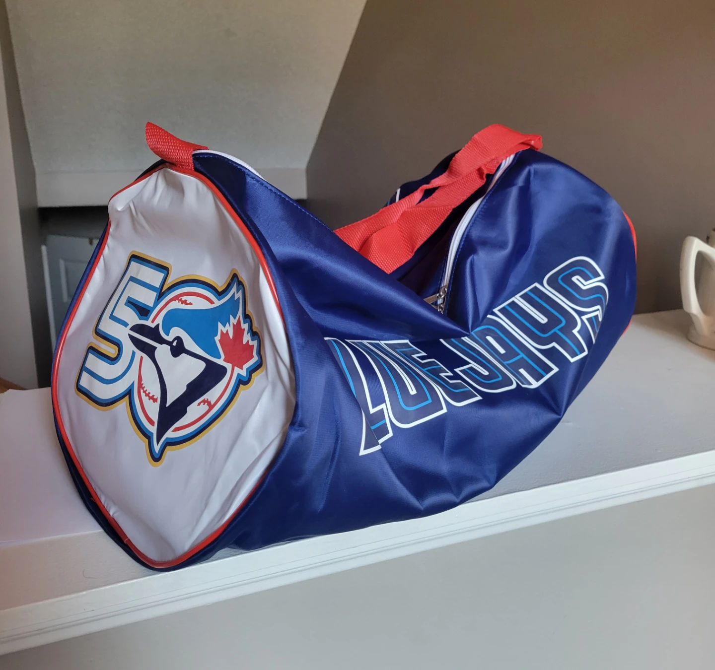 Toronto Blue Jays 50th Anniversary Duffle Bag